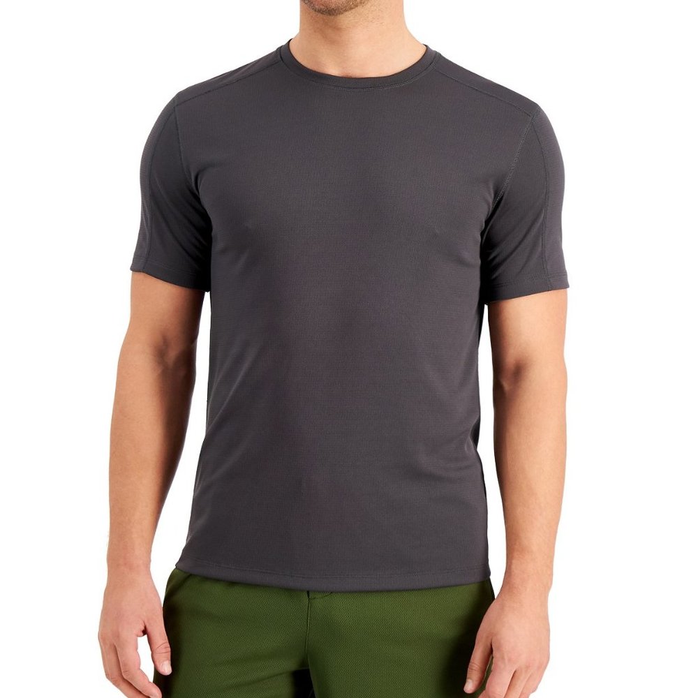 Ideology Men's Deep Charcoal Birdseye Training T-Shirt size Large